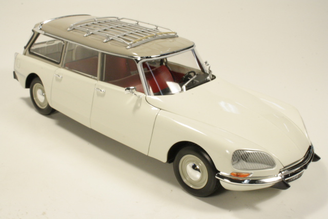 Citroen DS21 Break 1970, valkoinen - Sulje napsauttamalla kuva