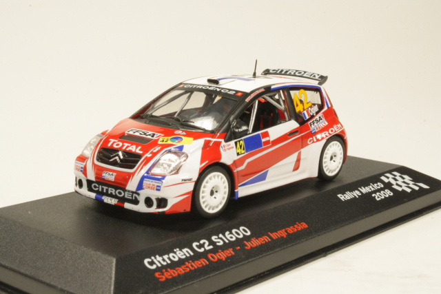 Citroen C2 S1600, Mexico 2008, S.Ogier, no.42