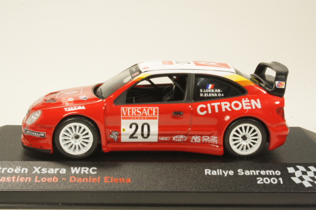 Citroen Xsara WRC, San Remo 2001, S.Loeb, no.20