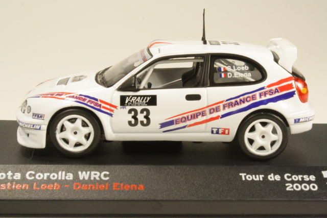 Toyota Corolla WRC, Tour de Corse 2000, S.Loeb, no.33