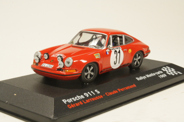 Porsche 911S, Monte Carlo 1969, G.Larrousse, no.31