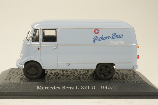Mercedes L319D 1962 "Pschorr-Bräu", sininen