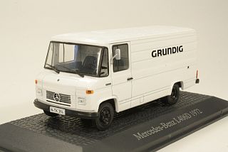 Mercedes L406D 1972 "Grundig", valkoinen
