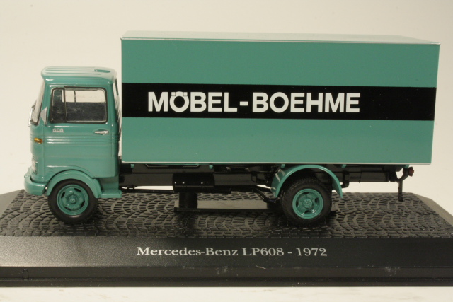 Mercedes LP608 1972 "Mobel-Boehme", vihreä/musta