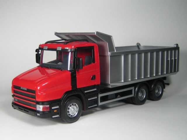 Scania T420, punainen/harmaa