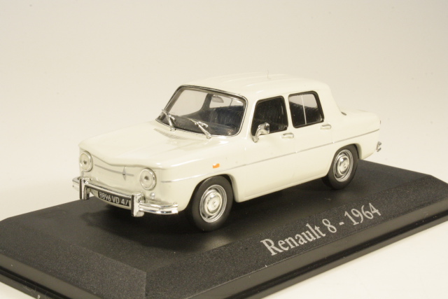 Renault 8 1964, white