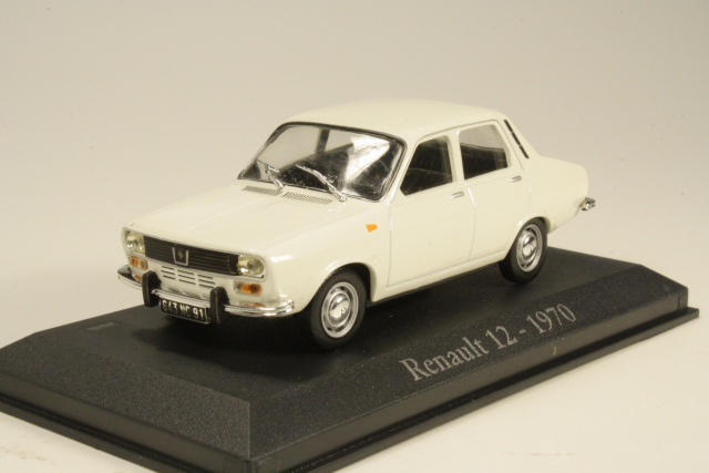 Renault 12 1970, white