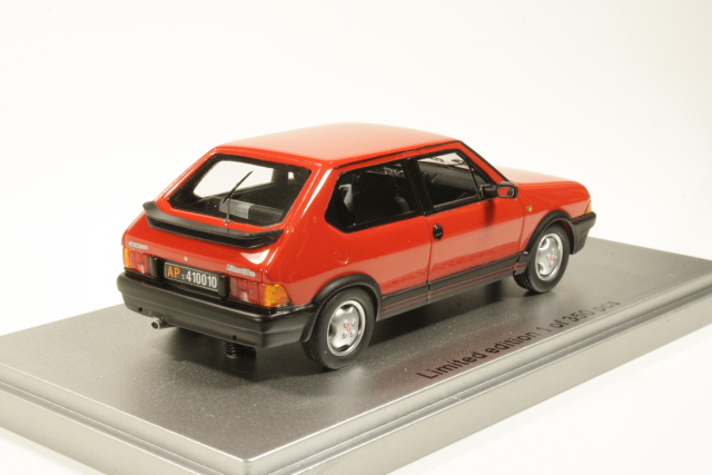 Fiat Ritmo Abarth 130TC 1984, punainen - Sulje napsauttamalla kuva