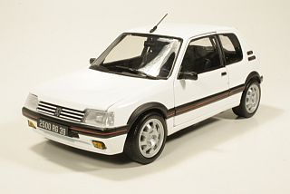 Peugeot 205 GTi 1991, valkoinen - Sulje napsauttamalla kuva