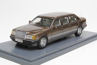 Mercedes E250 Diesel (w124) Lang 1990, ruskea - Sulje napsauttamalla kuva