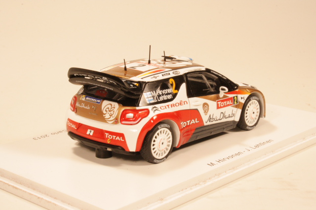 Citroen DS3 WRC, 4th. Monte Carlo 2013, M.Hirvonen, no.2