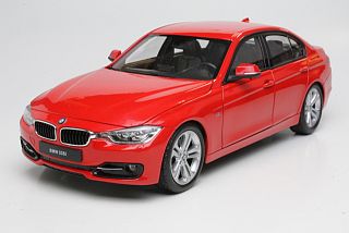 BMW 335i (F30) 2012, punainen - Sulje napsauttamalla kuva