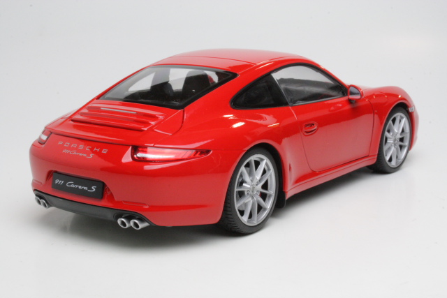 Porsche 911 (991) Carrera S 2011, red