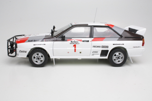 Audi Quattro A1, 3rd Safari 1983, M.Mouton, no.1 - Sulje napsauttamalla kuva