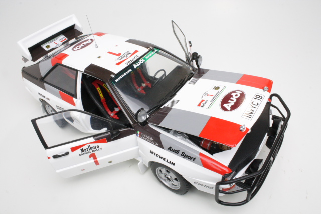 Audi Quattro A1, 3rd Safari 1983, M.Mouton, no.1 - Sulje napsauttamalla kuva