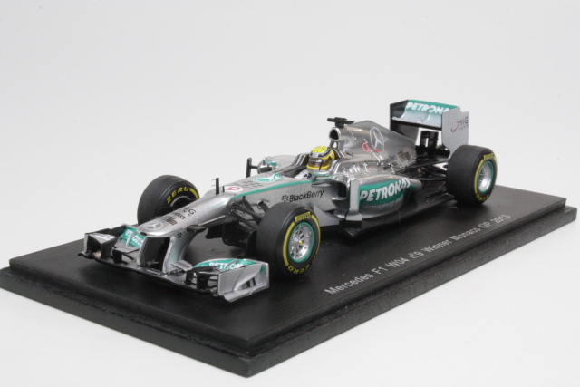 Mercedes AMG W04, 1st. Monaco 2013, N.Rosberg, no.9