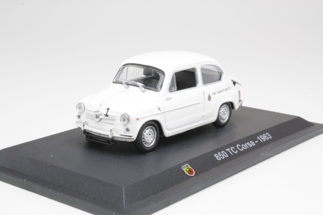 Fiat Abarth 850 TC Corsa 1963, white