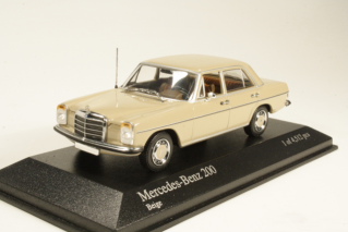 Mercedes 200 (w115) 1968, beige - Sulje napsauttamalla kuva