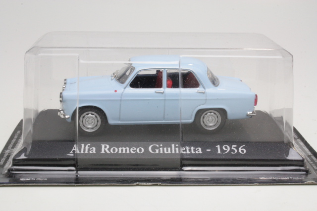 Alfa Romeo Giulietta 1956, blue - Click Image to Close