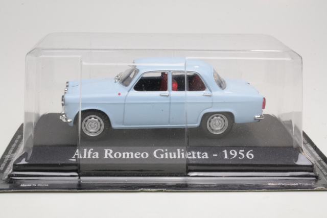 Alfa Romeo Giulietta 1956, blue