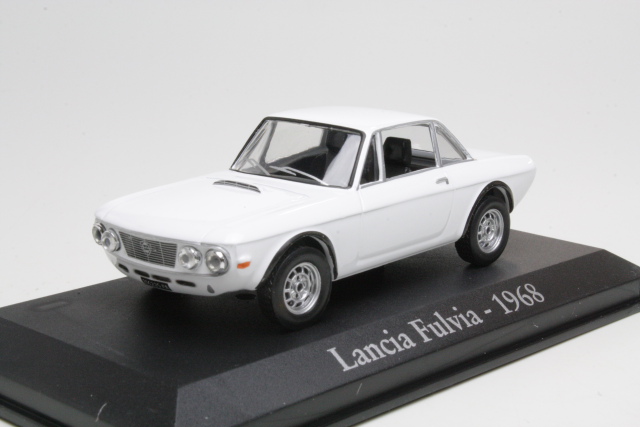 Lancia Fulvia Coupe Rallye HF 1968, valkoinen