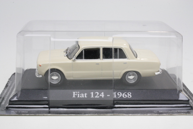Fiat 124 1968, kermanvalkoinen