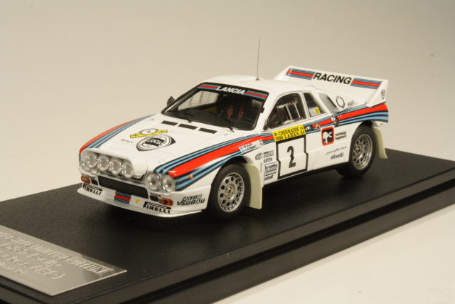 Lancia Rally 037, 1000 Lakes 1984, M.Alen, no.2