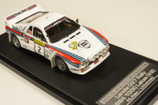 Lancia Rally 037, 1000 Lakes 1984, M.Alen, no.2