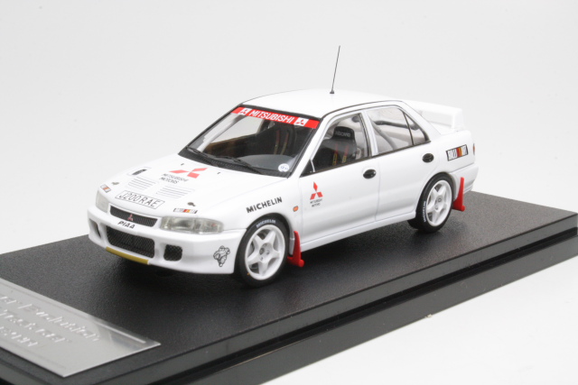 Mitsubishi Lancer Evo II "Test Car" 1992, valkoinen - Sulje napsauttamalla kuva