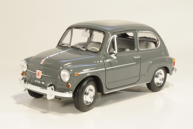 Fiat 600D 1965, grey