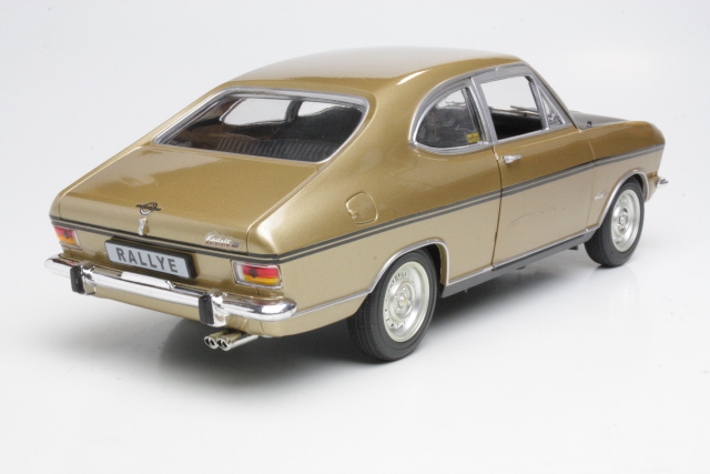 Opel Kadett B Coupe Rallye 1967, kulta/musta