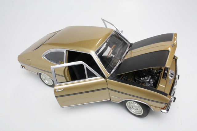 Opel Kadett B Coupe Rallye 1967, kulta/musta
