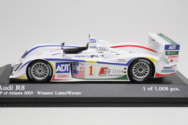 Audi R8, 1st. Team Champion, ALMS Atlanta 2005, Lehto/Werner