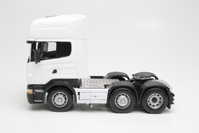 Scania R620 Topline 6x2, valkoinen