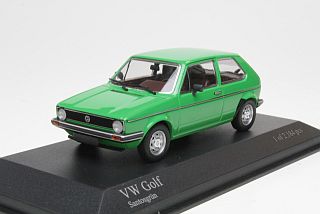 VW Golf 1 1980, green