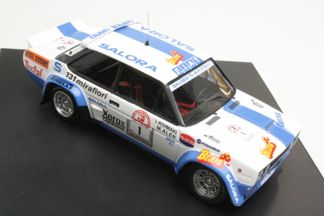 Fiat 131 Abarth, 1st. Finland 1980, M.Alen, no.1