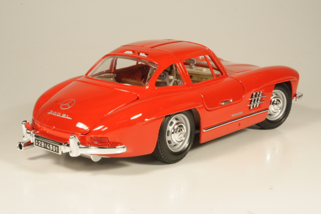 Mercedes 300SL (w198) Coupe 1954, punainen - Sulje napsauttamalla kuva