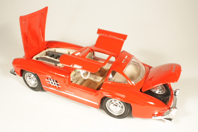 Mercedes 300SL (w198) Coupe 1954, red