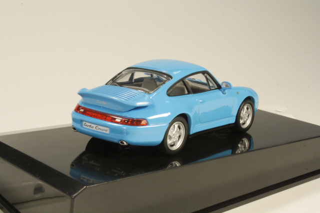 Porsche 911 Turbo Coupe 1995, vaaleansininen