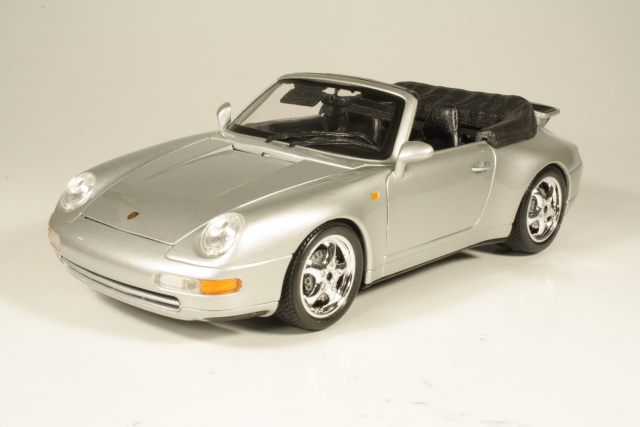 Porsche 911 Carrera Cabriolet 1994, silver