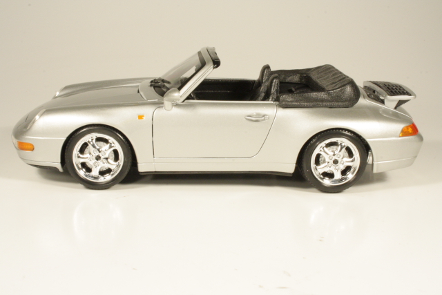 Porsche 911 Carrera Cabriolet 1994, silver