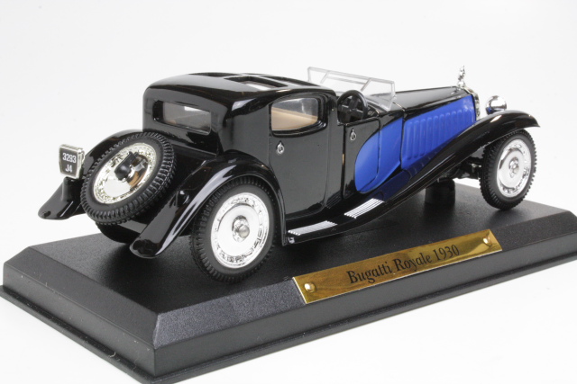 Bugatti Royale 1930, musta/sininen - Sulje napsauttamalla kuva