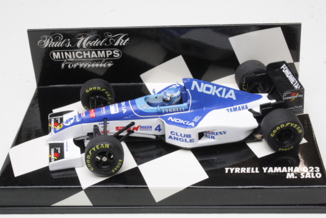 Tyrrell Yamaha 023, F1 1995, M.Salo, no.4 - Sulje napsauttamalla kuva