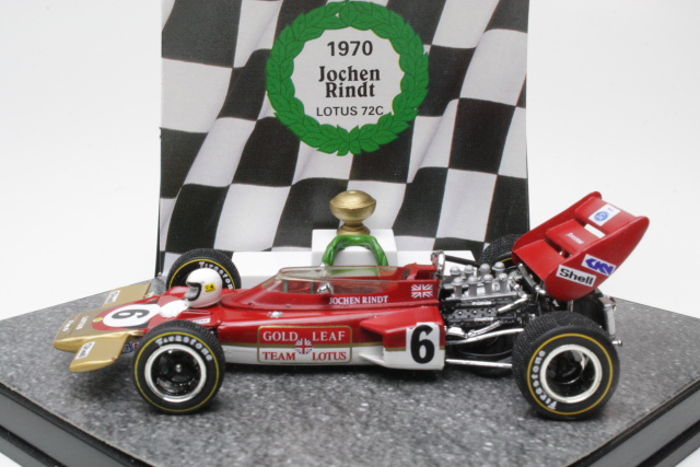 Lotus 72C, World Champion 1970, J.Rindt, no.6