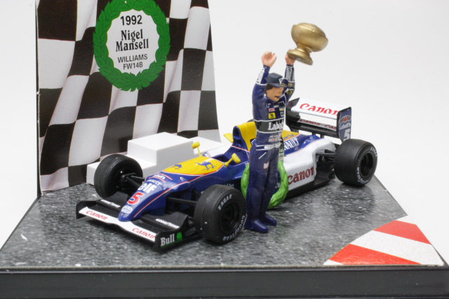 Williams FW14B, World Champion 1992, N.Mansell, no.5