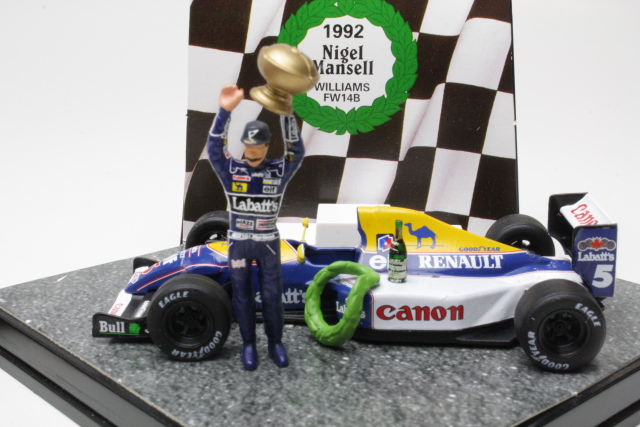 Williams FW14B, World Champion 1992, N.Mansell, no.5