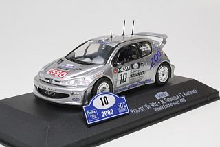 Peugeot 206 WRC, 1st. Finland 2000, M.Grönholm, no.10