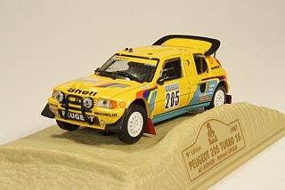 Peugeot 205 T16, Paris-Dakar 1987, A.Vatanen, no.205