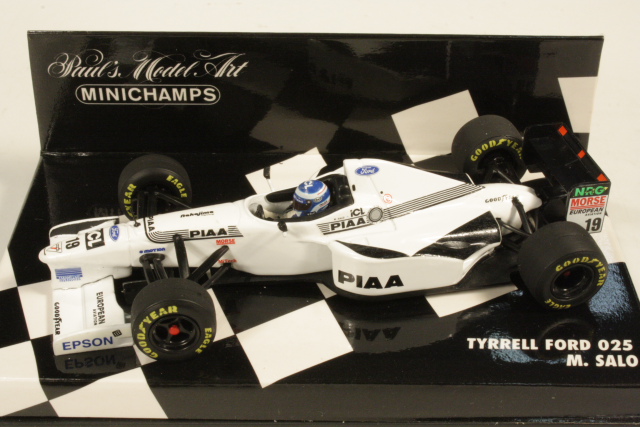 Tyrrell 025 Ford 1997, M.Salo, no.19