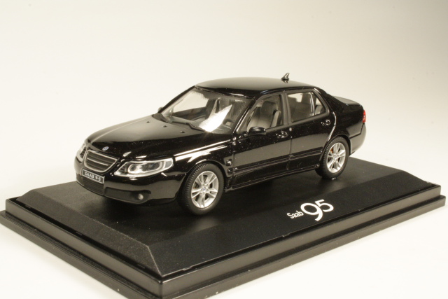 Saab 9-5 Sedan 2006, musta